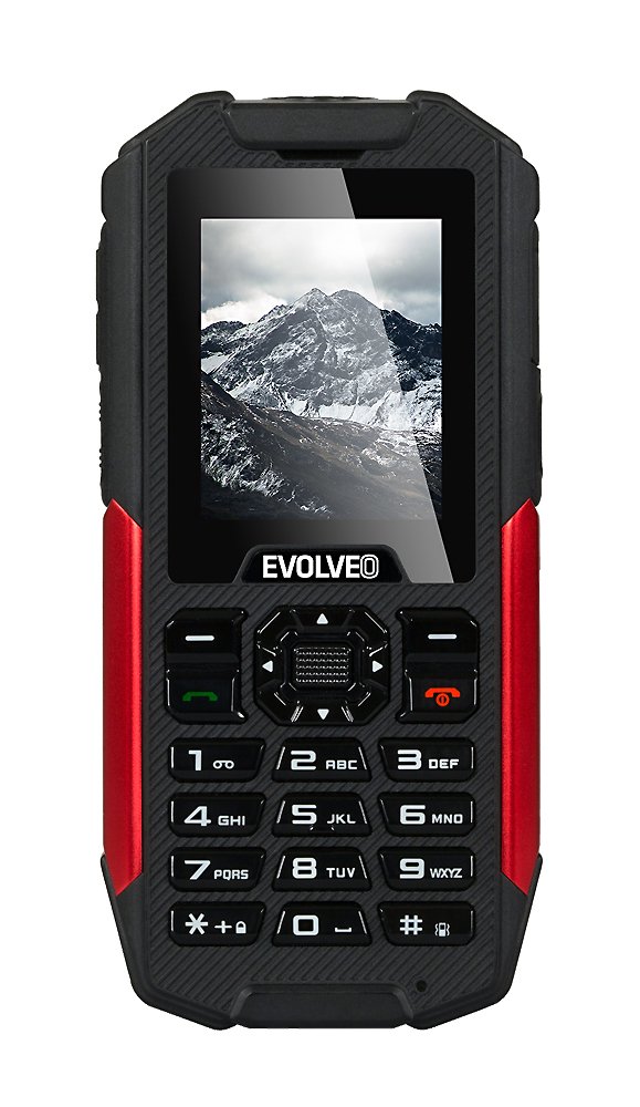 EVOLVEO StrongPhone X3, wateproof rugged Dual SIM phone
